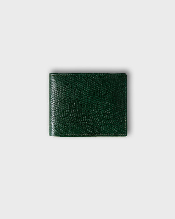 Mens Wallet - Crocodile Green Texture
