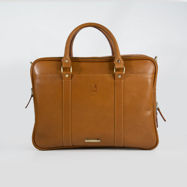 Envoy Leather Executive Briefcase - Stylish & Professional Bag for Business